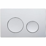 Унитаз подвесной Orange CI02-100W+APB100 безободковый, с крышкой микролифт, с инсталляцией, белый/кнопка хром