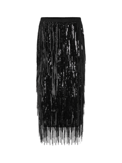 Юбка с пайетками