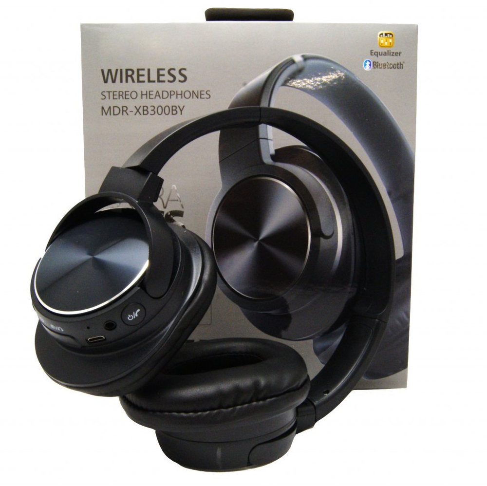 Полноразмерные Bluetooth наушники MDR-XB300BY (черный)