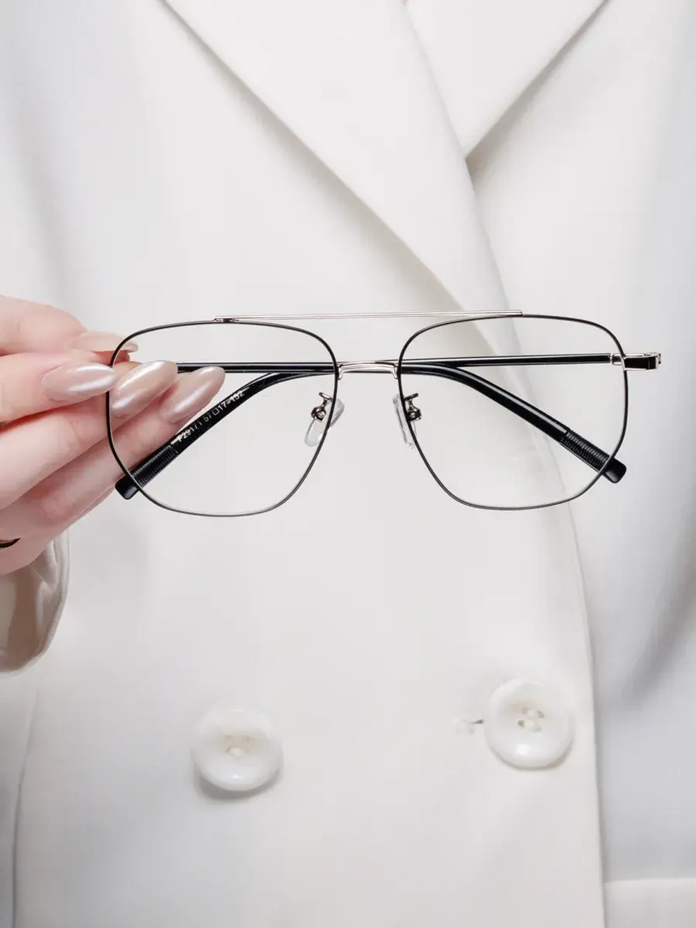 Очки для компьютера имиджевые защитные прозрачные нулевки