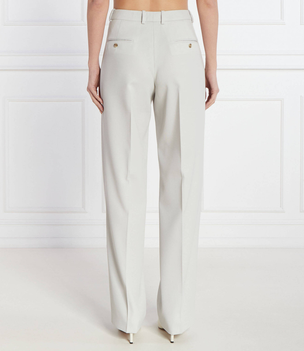 Хлопковые штаны Taleco1 BOSS BLACK - серый(50520791)