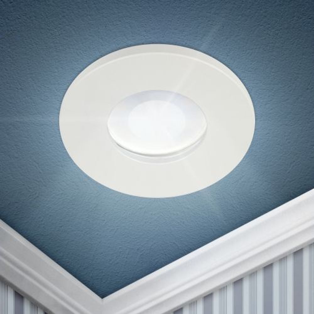 Светильник WR3 WH MR16/GU5.3 IP44 встраив. влагозащ. бел. Эра Б0054368