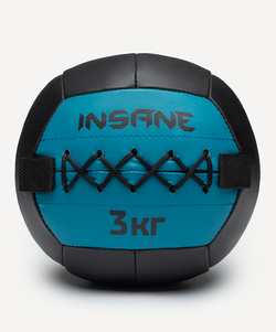 Медбол IN24-WB100, 3 кг, голубой