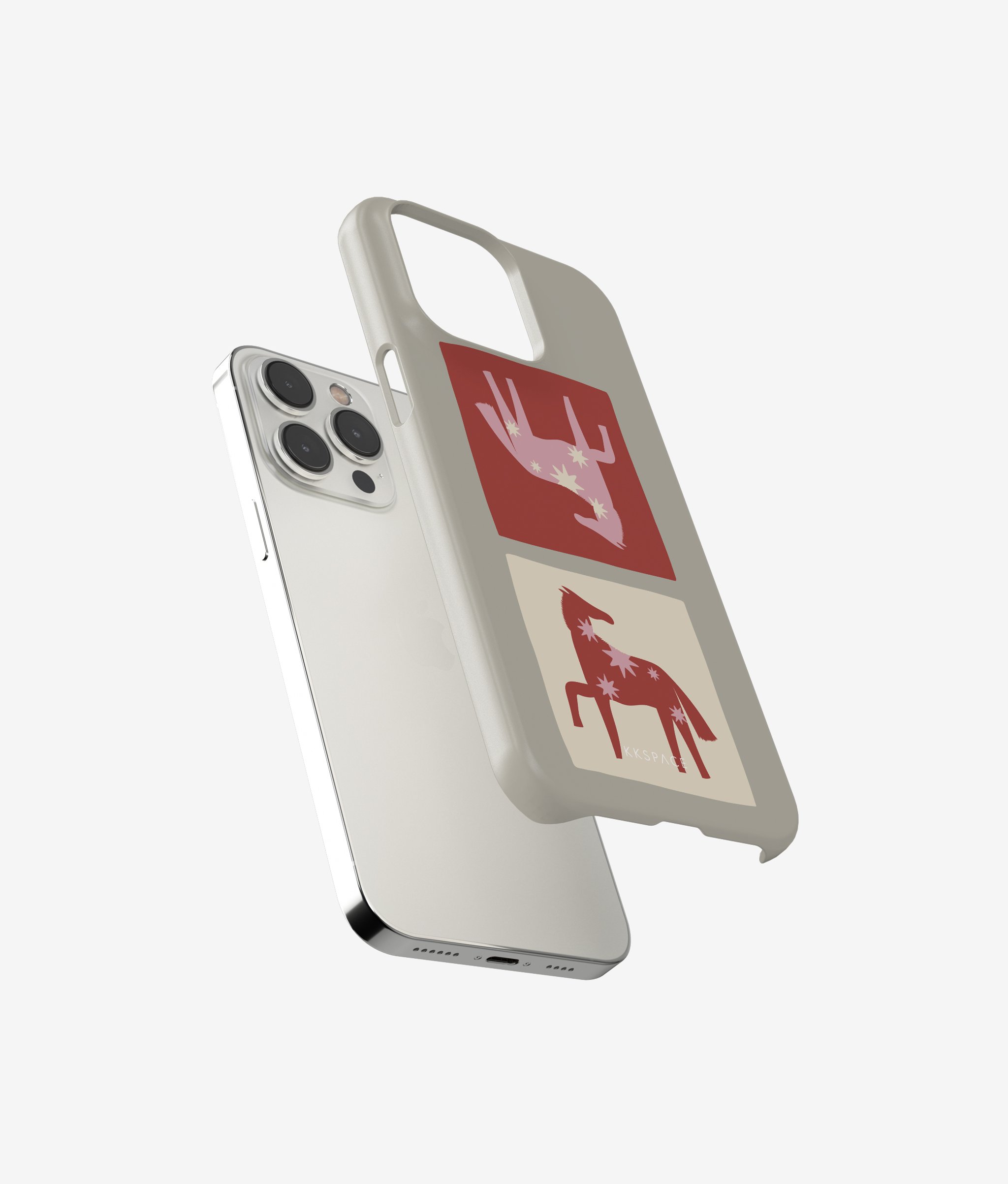 Чехол EMBER TALE (красный) для iPhone