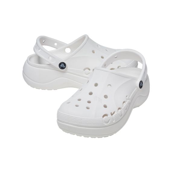 Crocs Baya Platform Clog 'White'