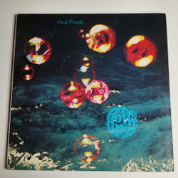 Винтажная виниловая пластинка LP Deep Purple Who Do We Think We Are (USA 1975) Rat Bat Blue
