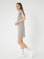 Платье поло Город Горький серый какао