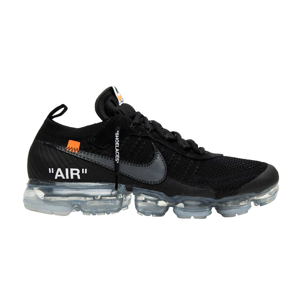 Кроссовки Off-White X Nike Air Vapormax Black The Ten (2018)