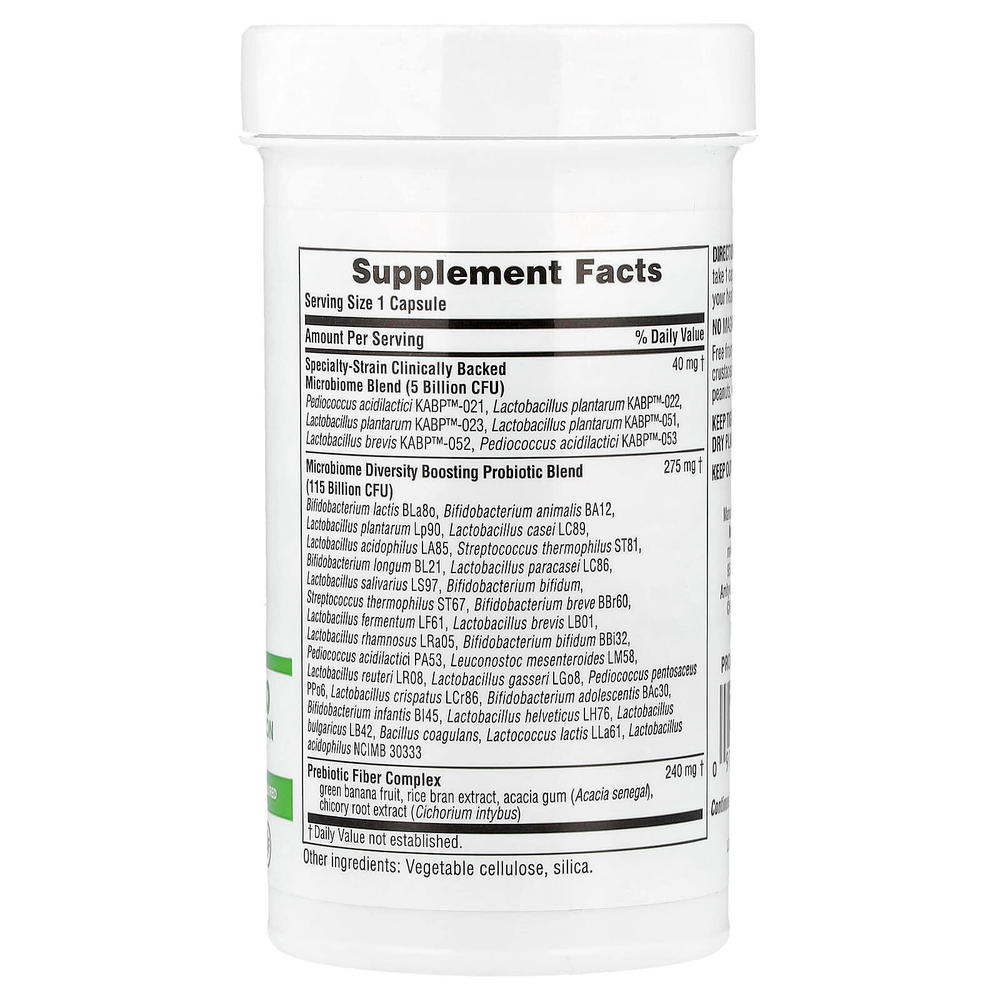 NaturesPlus, GI Natural® Probiotic Mega, пробиотики, 120 млрд КОЕ, 30 капсул