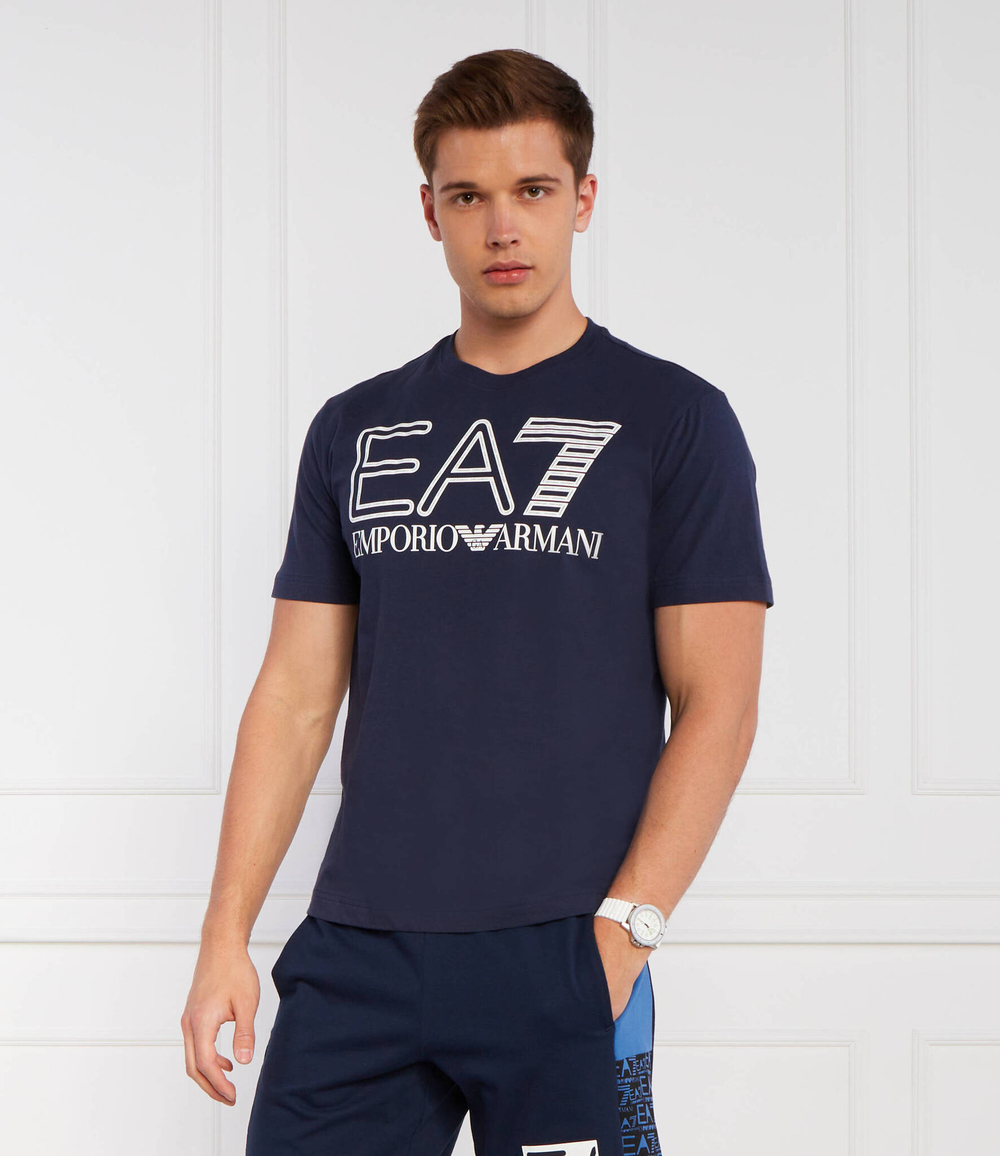 Футболка EA7 - темно-синий(6RPT03 PJFFZ)