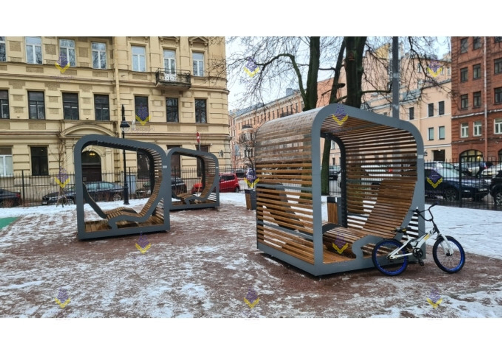 Беседка-шезлонг тип-2