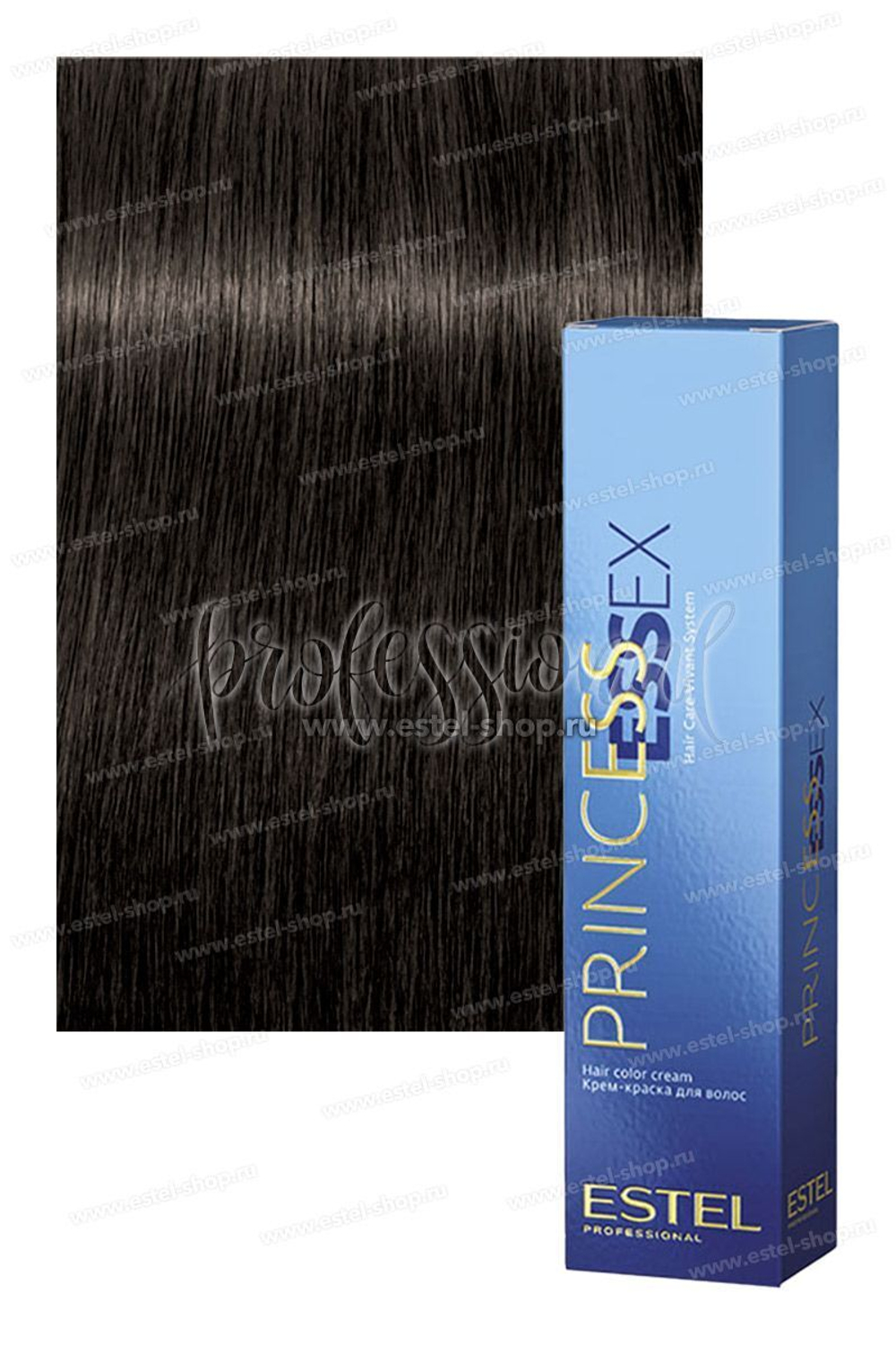 Крем-краска ESTEL PRINCESS ESSEX 3/0 Тёмный шатен 60 мл
