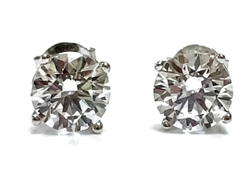 "Серебряные гвоздики" - ювелирные серьги от бренда