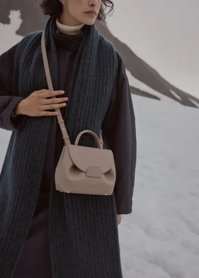 Polene Numero Un Nano в зерненой коже