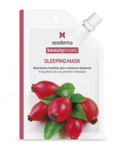 Sesderma BEAUTYTREATS Sleeping mask - Восстанавливающая ночная маска для лица c маслом шиповника, 25 мл