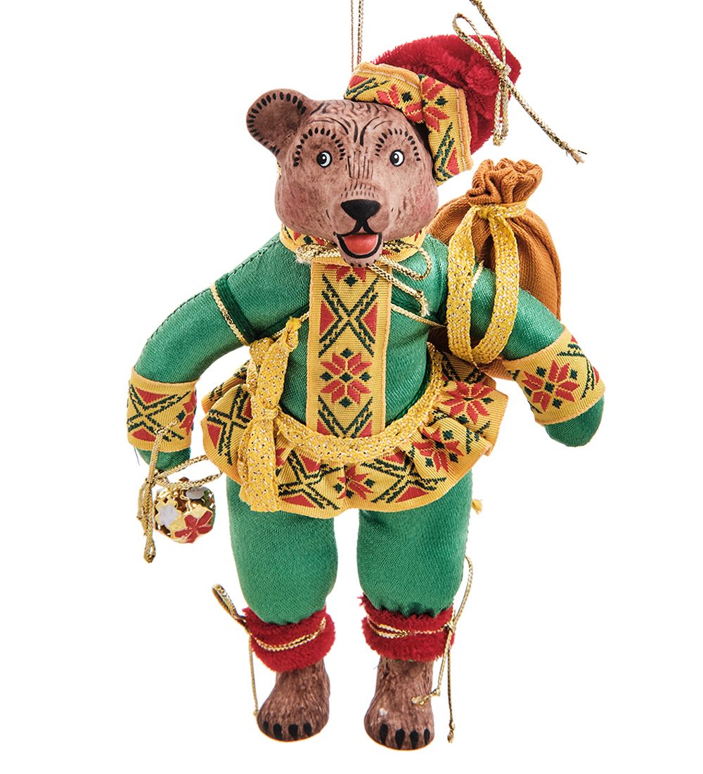 RK-740 Кукла подвесная «Медведь-путешественник»