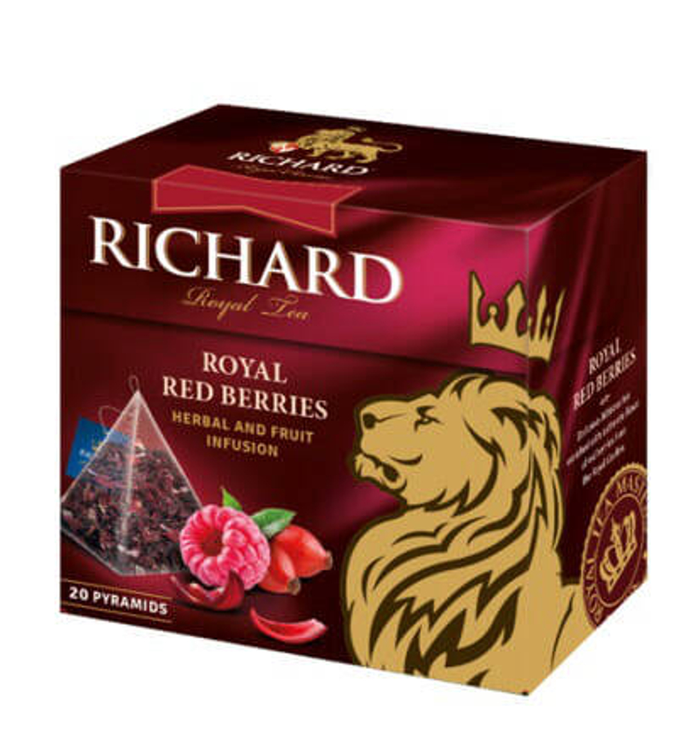 Чай фрукто-травяной Richard Royal Red Berries пирамидки 20 штук