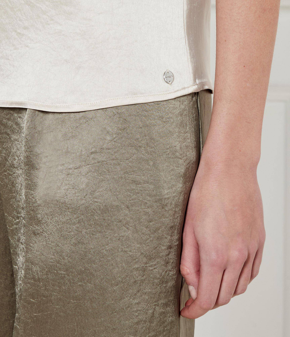 Сатиновый топ Marc Cain - бежевый(YC 61.03 W46)