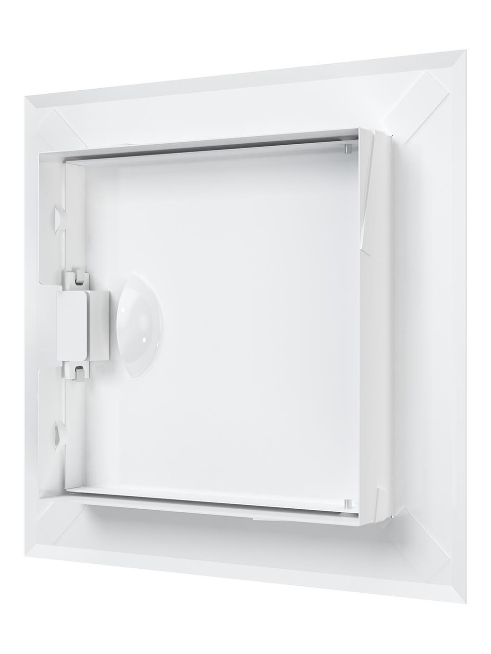 Люк ревизионный ЛТМп фланец 150х150 ручка магнит 210х210 окраш.сталь EVECS