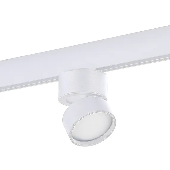 ST809.536.09 Магнитный трековый светильник Белый LED 1*9W 3000K 550Lm Ra>90 120° IP20 D85xH126 48V СКАЙЛАЙН 48V