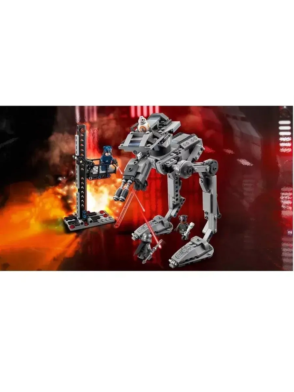 Конструктор Star Wars Вездеход AT-ST Первого Ордена 388 дет