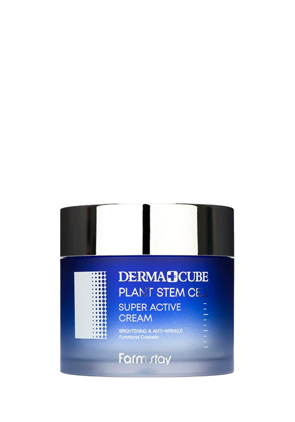 FarmStay DERMA CUBE Plant Stem Cell Super Active Water Cream Суперувлажняющий крем с фитостволовыми клетками морского укропа