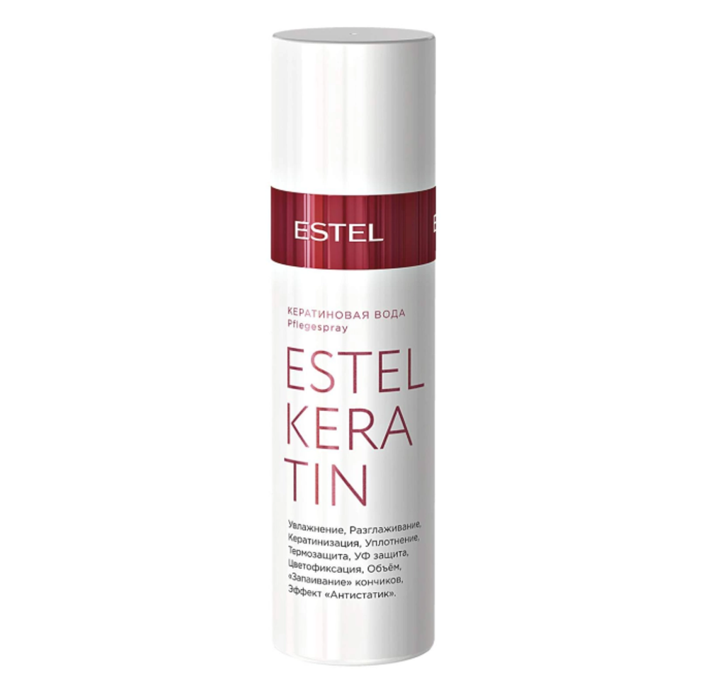 Estel Вода для волос Keratin, кератиновая, 100 мл