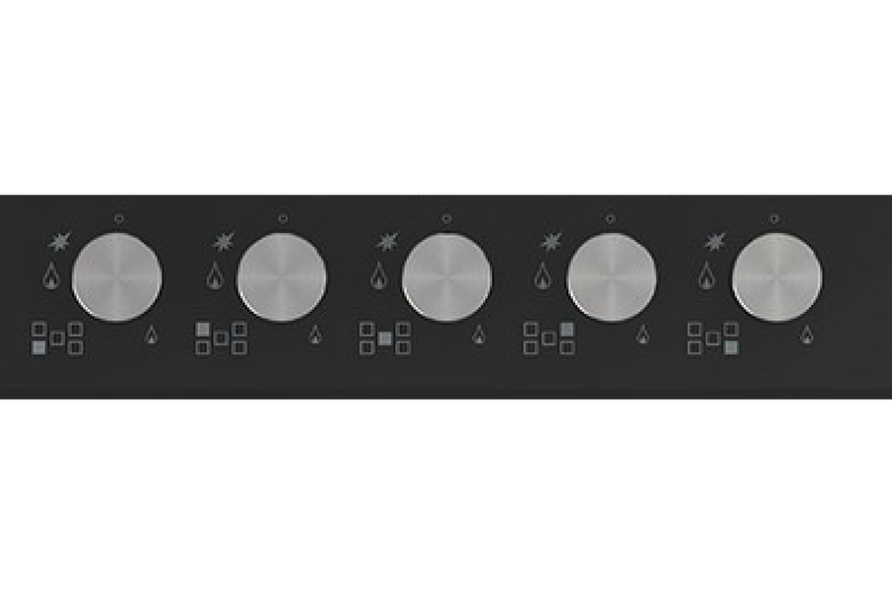 Газовая стеклянная варочная Korting HGG 7835 CTN