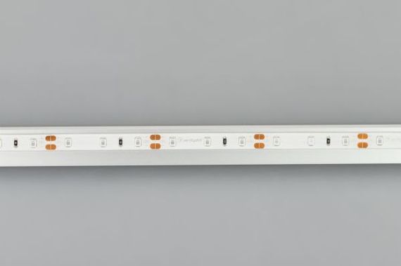 Светодиодная влагозащищенная лента Arlight 4,8W/m 60LED/m 2835SMD желтый 5M 015731(2)