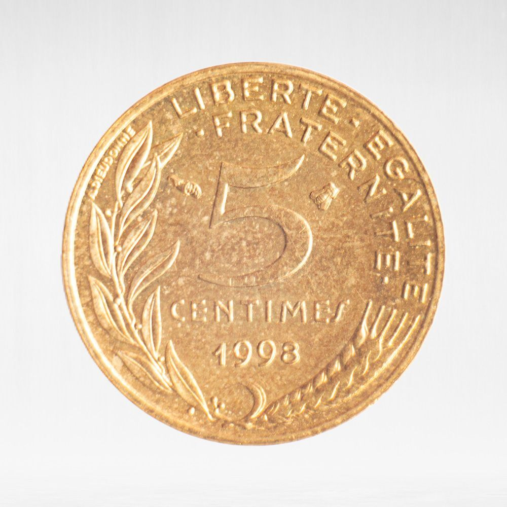 France, 5 Centimes 1998, XF