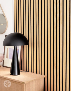 Акустическая панель РП 35 мм Белый дуб (комплект из двух штук), 278x60 см