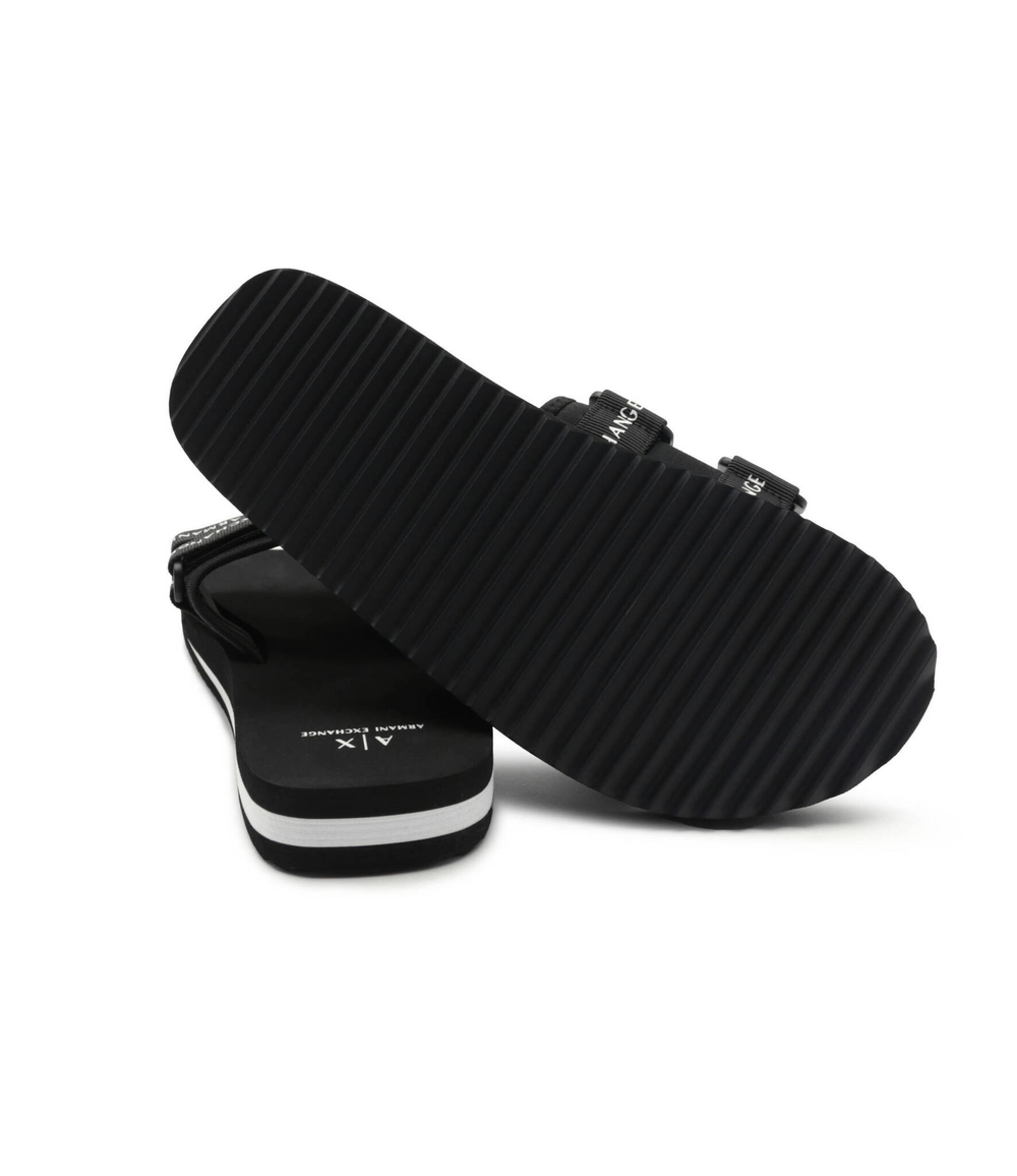 Шлепанцы Armani Exchange - черный(XUP010 XV672)