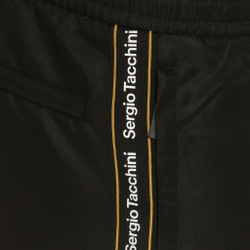 Мужские теннисные Костюмы Sergio Tacchini Meridiano Tracksuit Men - Black, White