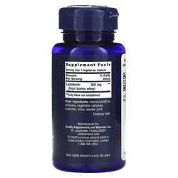 Life Extension Lactoferrin Caps 60 vcaps, Лактоферрин