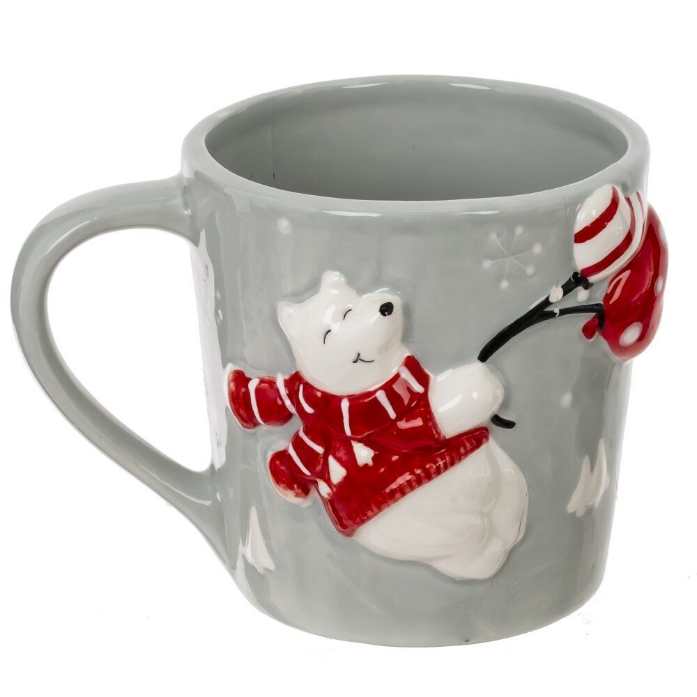 GAEM Кружка "Белый медведь", 400 мл, L13 W9 H10 см