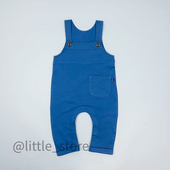 Комбинезон из футера "Summer moments" синяя волна