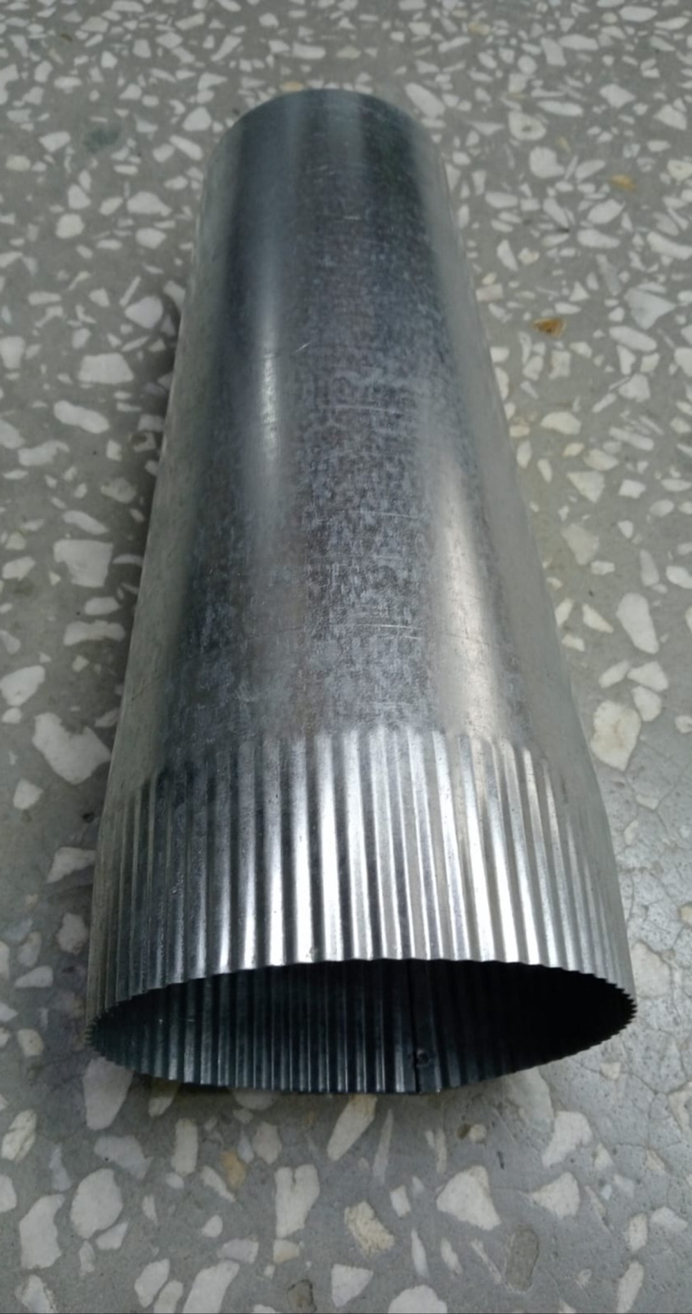 Переходник из оцинков стали 95*130мм L 330