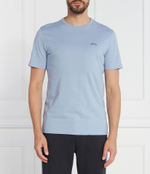 Футболка TEE CURVED BOSS GREEN - голубой(50469062)