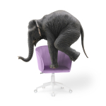 Офисное кресло Woodville Тибо сиреневый