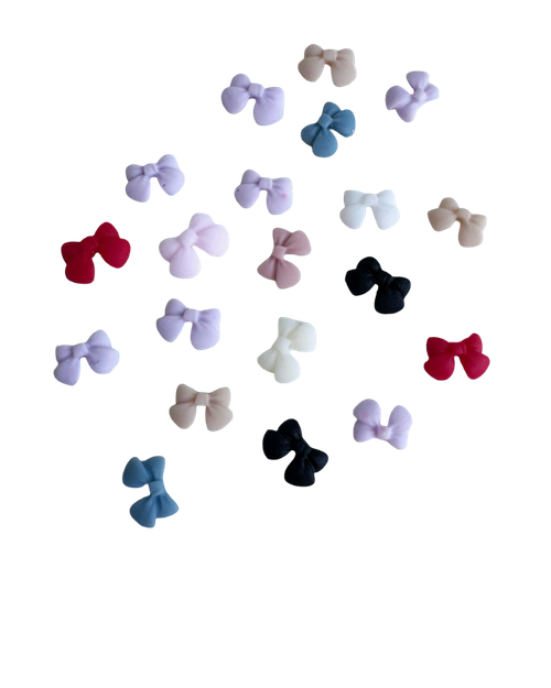 Бант кроха 02 разноцветный Pink House 20шт