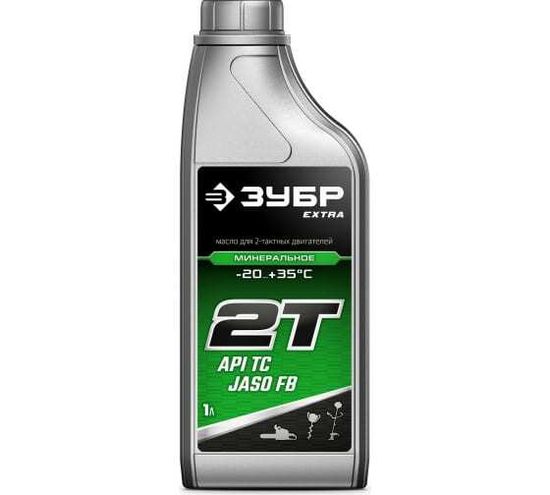Масло моторное минеральное ЗУБР ЭКСТРА 2Т-М 1,0 л