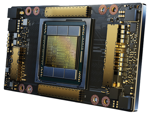 Графический процессор GPU NVIDIA A100 SXM, ускоритель с тензорными ядрами