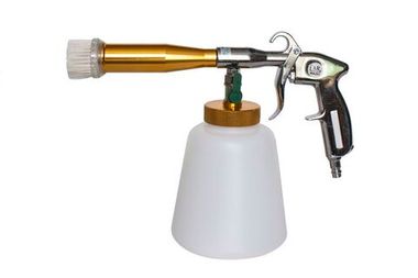 Пистолет пневматич.''Tornado''для химчистки а/м с медной трубкой подачи моющего ср-ва и щеткой-насадкой''Profi''(емкость1л,6bar,расход воздуха120 л/ми Forsage F-203810