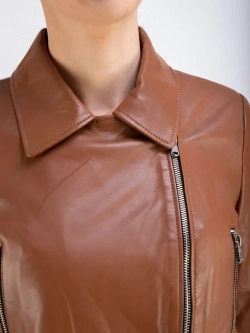 Косуха женская кожаная натуральная куртка Турция