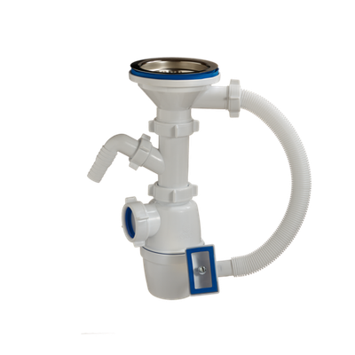 4012 Сифон 3 1/2 40 с переливом ОРИО  (30шт)