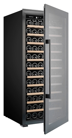 Винный шкаф Temptech Oslo OZ124SB монотемпературный черный