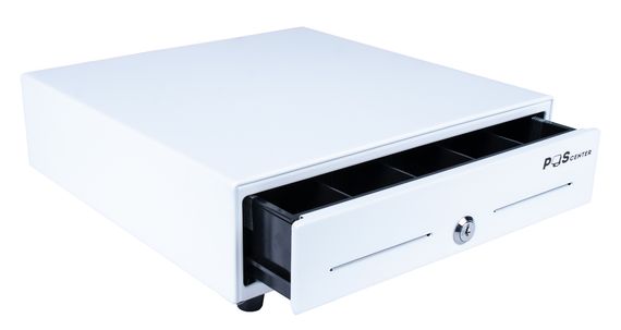 Денежный ящик POScenter 13E 330x335x90 распайка для &quot;Epson/АТОЛ, без датчика открытой крышки&quot;, белый