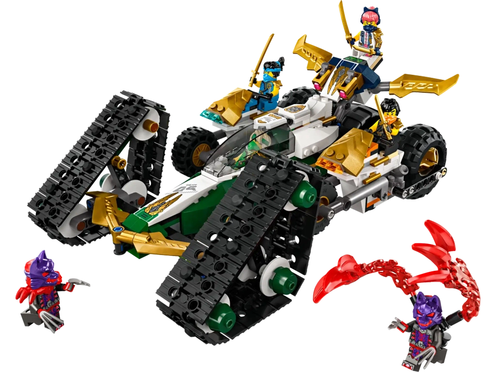 Конструктор LEGO Ninjago 71820 Комбо-авто команды Ниндзя