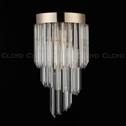 Бра Cloyd EVOLUTE-C W3 / выс. 52 см - золото (арт.20418)