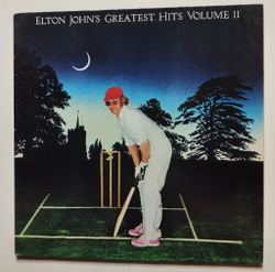 Винтажная виниловая пластинка LP Elton John Greatest Hits Volume II (France 1977)